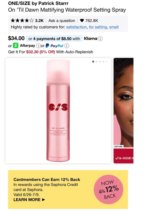 ONE/SIZE Other - ONE/SIZE On 'Til Dawn Mattifying Waterproof Setting Spray - Pink
